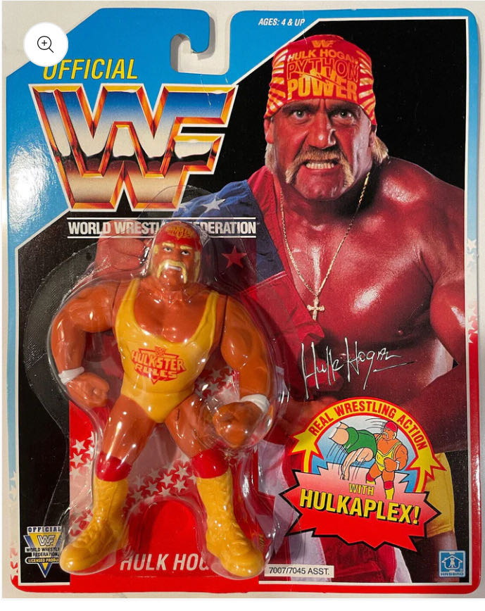 Hasbro Series #3 - WWF Hasbro (Hulk Hogan) action figure collectible - Main Image 1