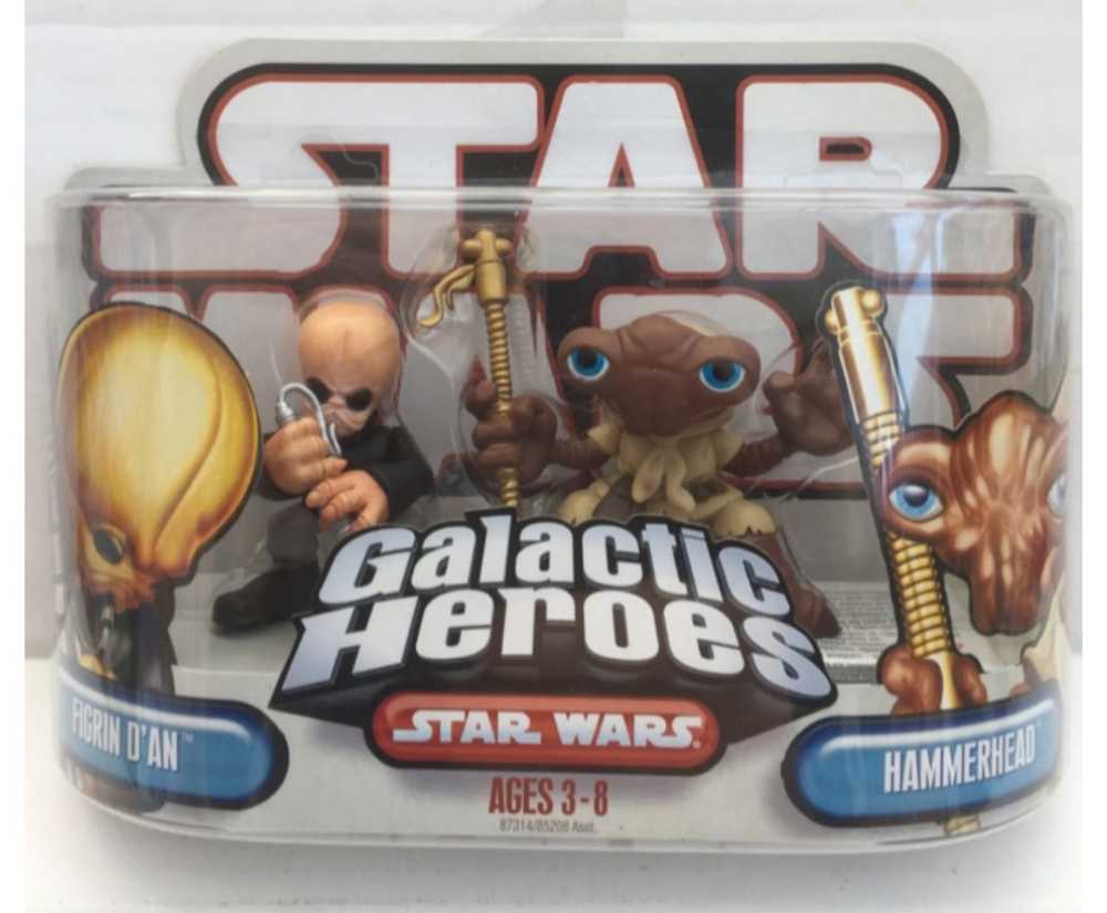 Star Wars Galactic Heros Figrin D’ An & Hammerhead  (Star Wars - Galactic Heroes) action figure collectible [Barcode 653569211549] - Main Image 2