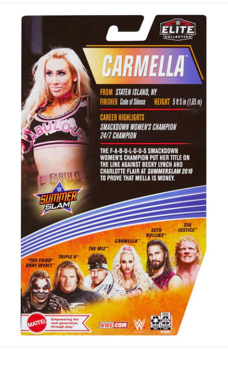 Elite Series #86 - Mattel (Carmella) action figure collectible - Main Image 2
