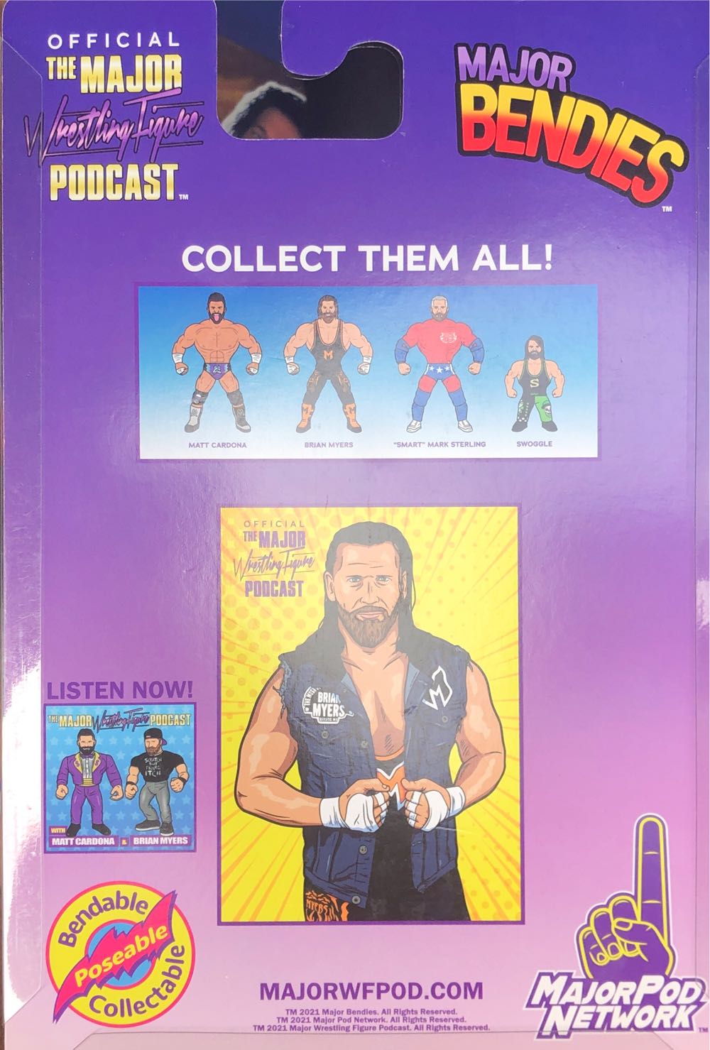 Brian Myers  (Major Bendies) action figure collectible - Main Image 2