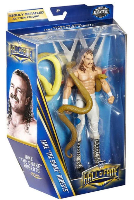 Hall of Fame Series #5 - Mattel (Jake The Snake Roberts) action figure collectible - Main Image 2
