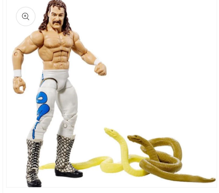 Hall of Fame Series #5 - Mattel (Jake The Snake Roberts) action figure collectible - Main Image 3
