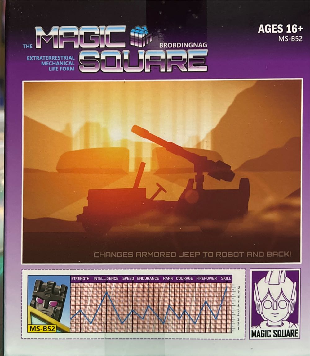 Munitioner (Swindle) - Magic Square (The Transformers) action figure collectible - Main Image 2