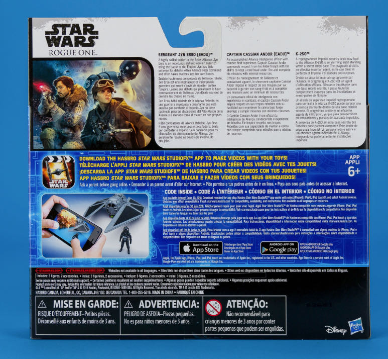 Star Wars: Jyn Erso, Sergeant (Edha) - Hasbro (Rogue One) action figure collectible - Main Image 4