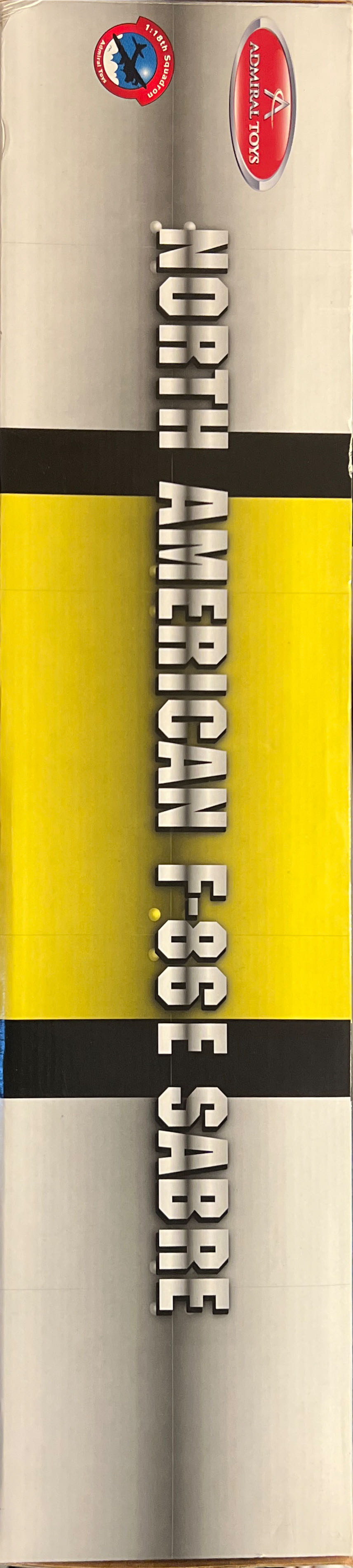 North American F-86E Sabre - Admiral Toys Inc action figure collectible [Barcode 859182001004] - Main Image 2