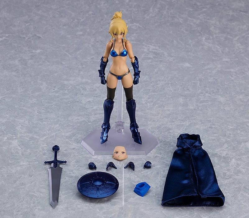 Makoto (Bikini Armour) - Female figma No.534 - Max Factory action figure collectible [Barcode 4545784067680] - Main Image 4