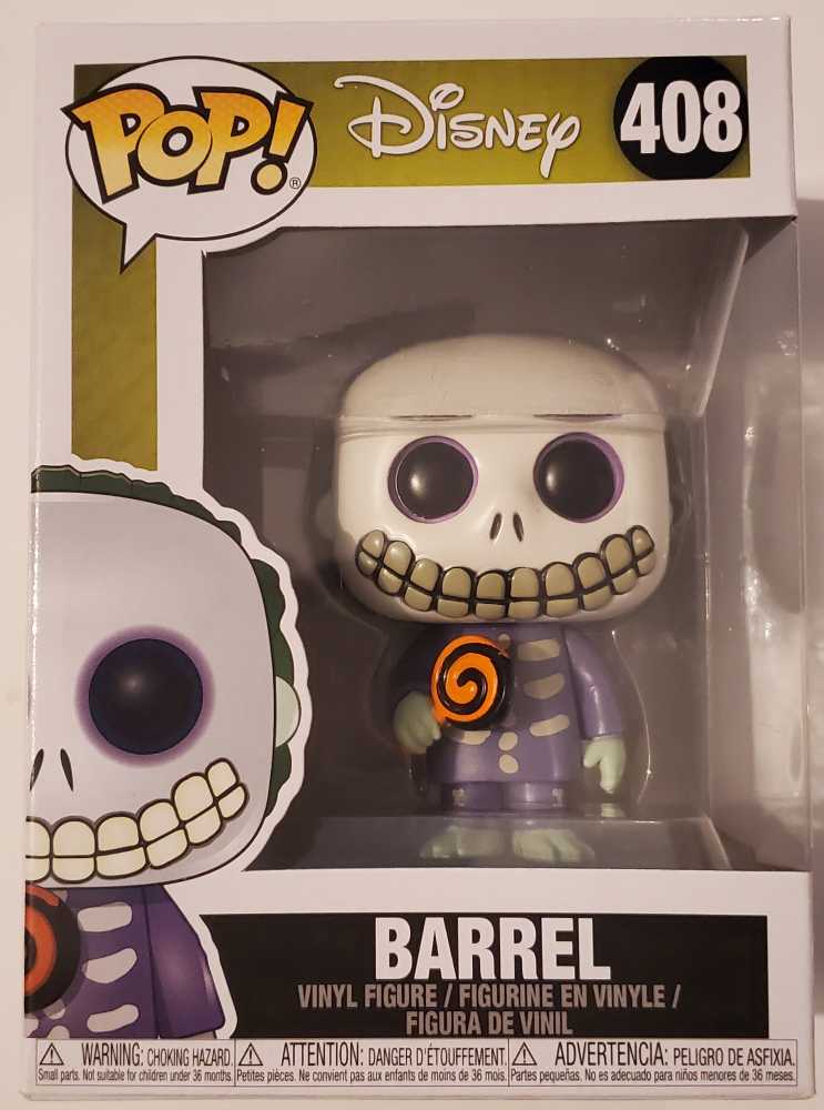 408 Barrel - Disney: The Nightmare Before Christmas - Funko (Funko Pop!) action figure collectible [Barcode 889698293853] - Main Image 2