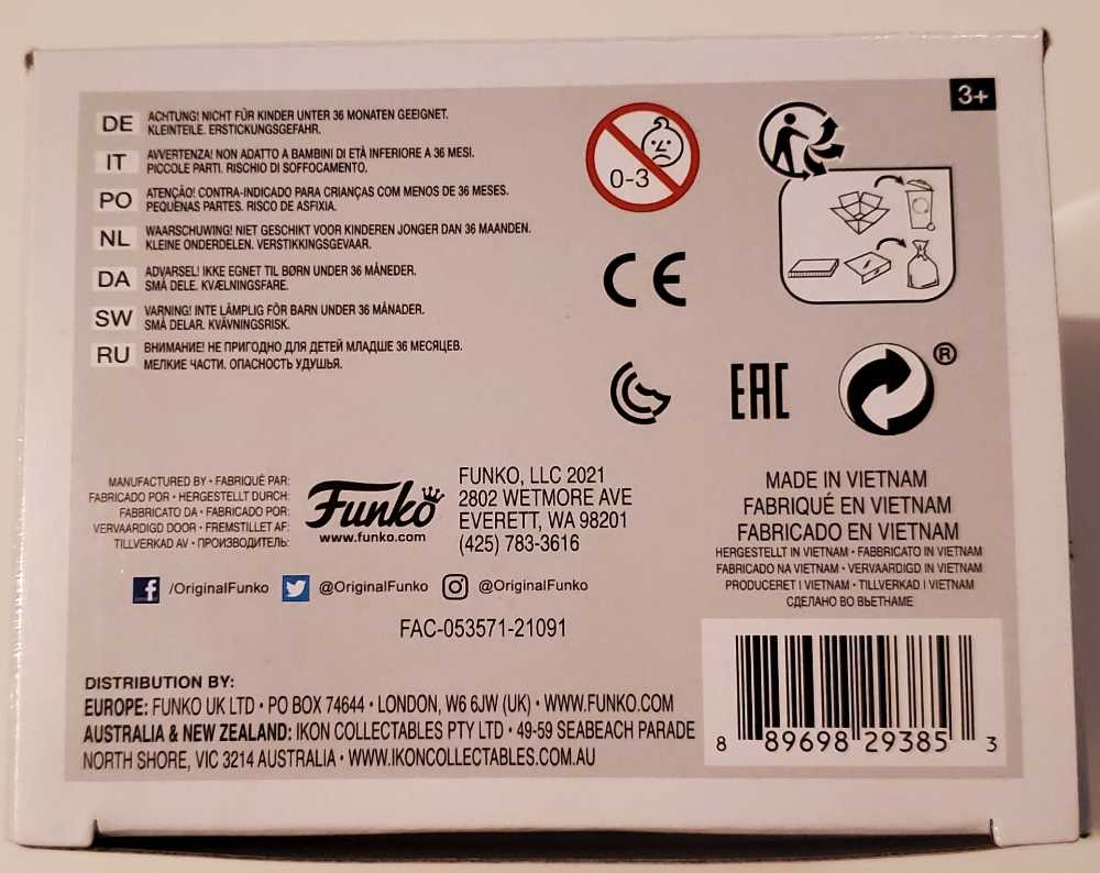 408 Barrel - Disney: The Nightmare Before Christmas - Funko (Funko Pop!) action figure collectible [Barcode 889698293853] - Main Image 3