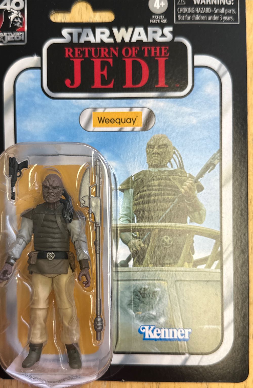 VC107 : Weequay - Hasbro (Star Wars: Episode VI - Return Of The Jedi) action figure collectible [Barcode 5010996133670] - Main Image 2