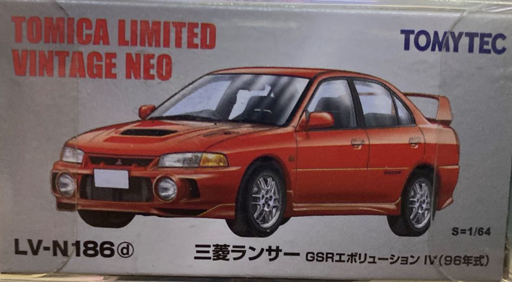 Mitsubishi Lancer GSR Evolution 4 - TomyTec (TomyTec Lancer) action figure collectible [Barcode 4543736320241] - Main Image 2