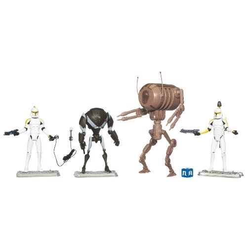 Star Wars Battle Packs Clone Troopers & Droids  action figure collectible [Barcode 653569507222] - Main Image 1