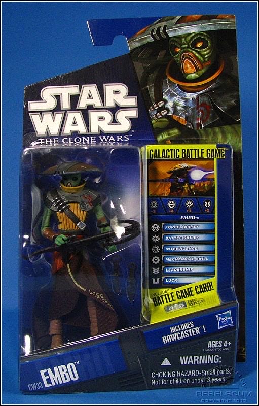Star Wars: Embo (CW33) - Hasbro (Star Wars: The Clone Wars) action figure collectible - Main Image 2