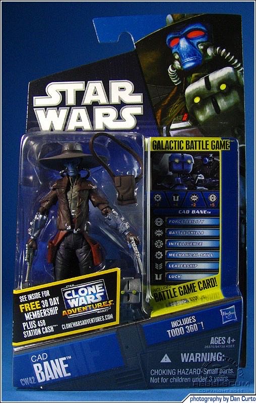 Star Wars: Cad Bane & Todo 360 (CW42) - Hasbro (Star Wars: The Clone Wars) action figure collectible - Main Image 2