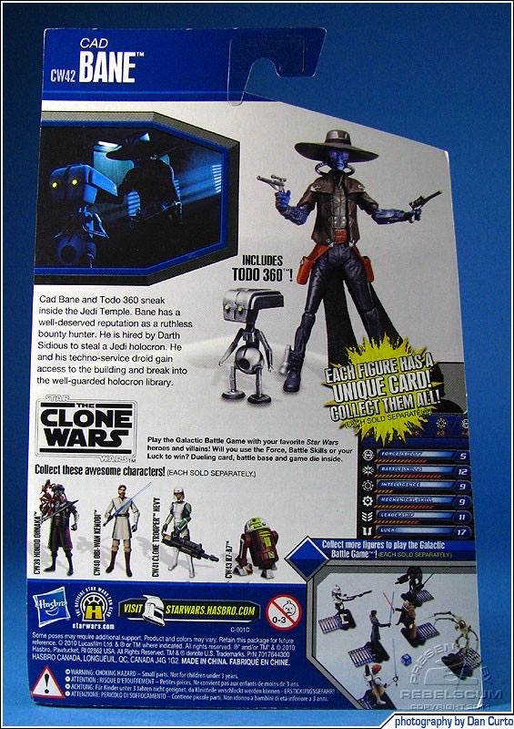 Star Wars: Cad Bane & Todo 360 (CW42) - Hasbro (Star Wars: The Clone Wars) action figure collectible - Main Image 3