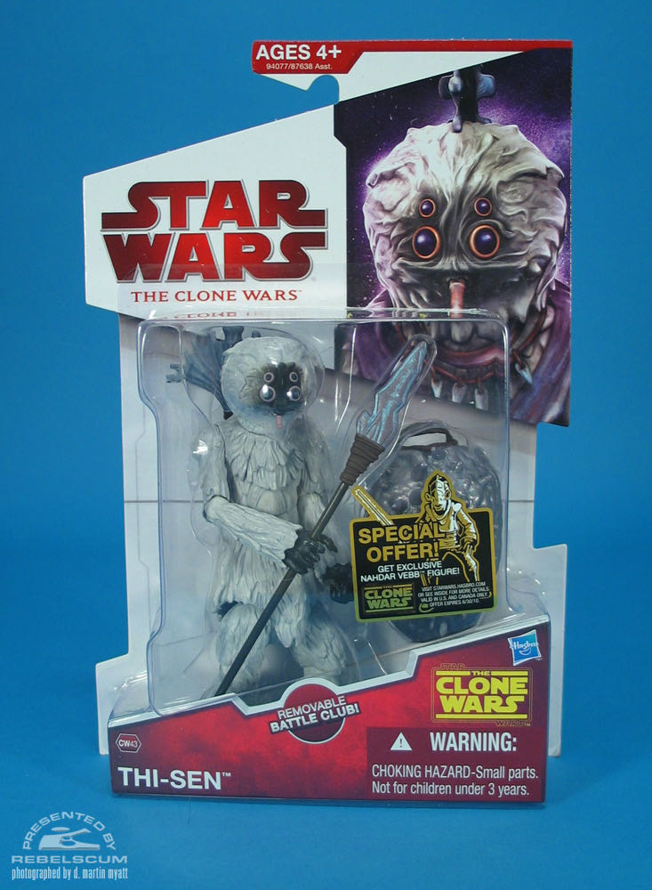 Star Wars: Thi-Sen (CW43) - Hasbro (Star Wars: The Clone Wars) action figure collectible - Main Image 2