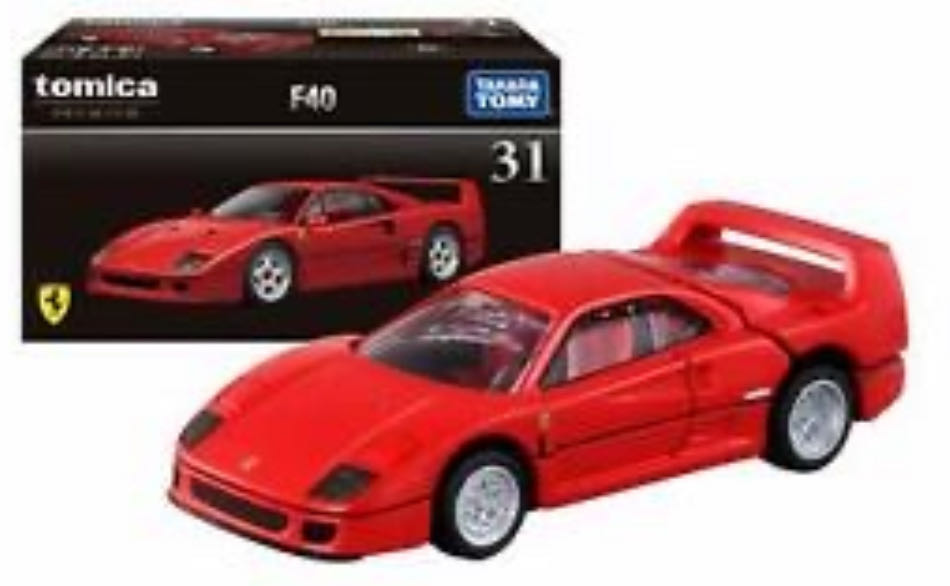 Ferrari F40 - Tomica Premium (Original) action figure collectible [Barcode 4904810131847] - Main Image 3
