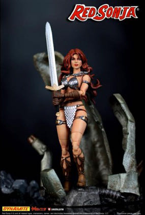 Red Sonja - Fantasy (Warrior) action figure collectible [Barcode 614614989158] - Main Image 2