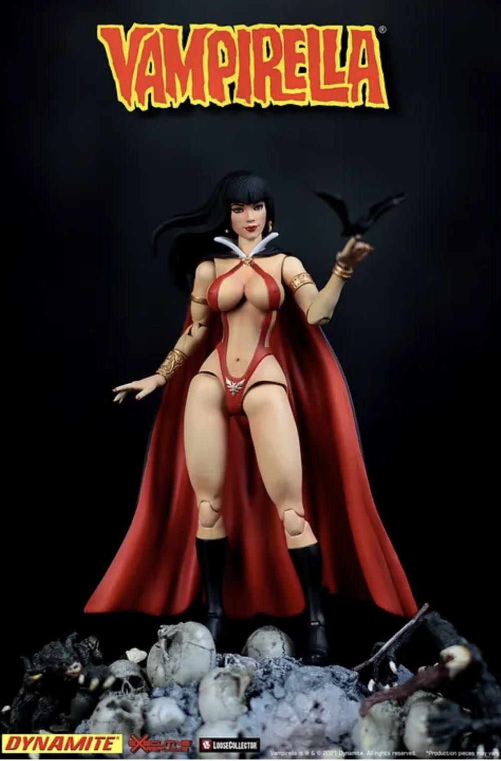 Vampirella - Dynamite/ Executive Replicas/ Loose Collector (Vampire) action figure collectible [Barcode 614614989165] - Main Image 4