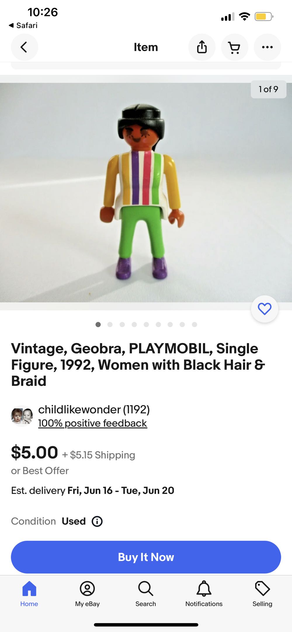 Playmobil 1990’s Figures Geobra -  - Geobra action figure collectible - Main Image 2