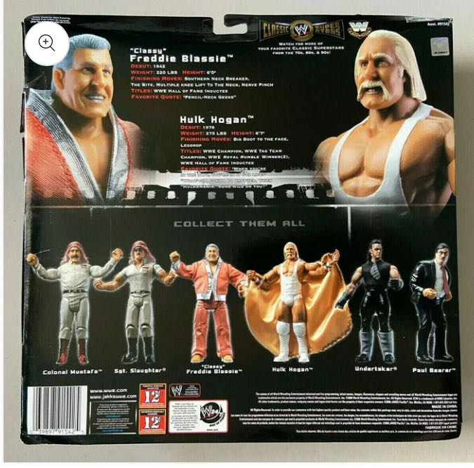 Classic Series #4 - Jakks (Hulk Hogan) action figure collectible - Main Image 2