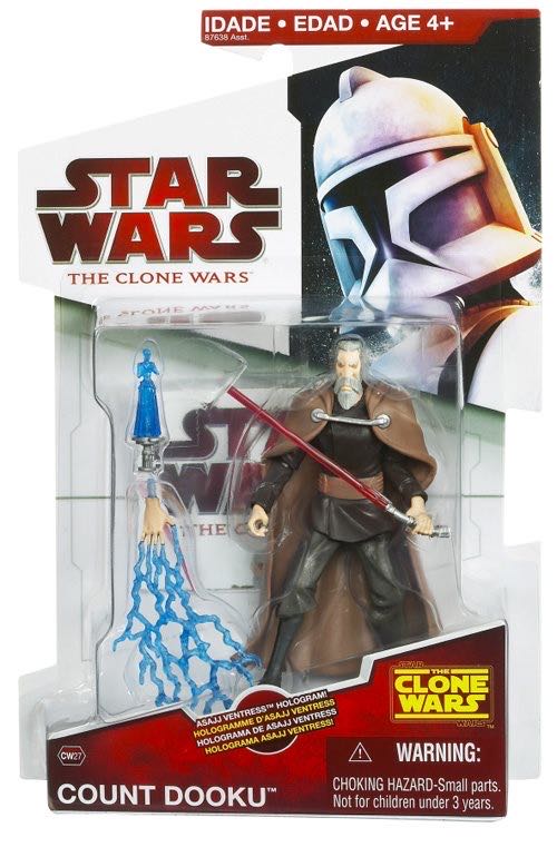 Star Wars: Count Dooku (CW-No. 27) - Hasbro (Star Wars: The Clone Wars) action figure collectible - Main Image 2