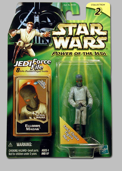 Star Wars: Ellorrs Madak - Hasbro (Star Wars: Power of the Jedi) action figure collectible - Main Image 2