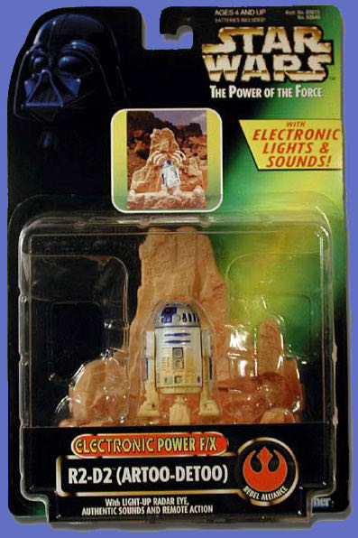 Star Wars: R2-D2 (Electronic Power F/X) - Kenner (Star Wars: The Power of the Force (2)) action figure collectible - Main Image 2