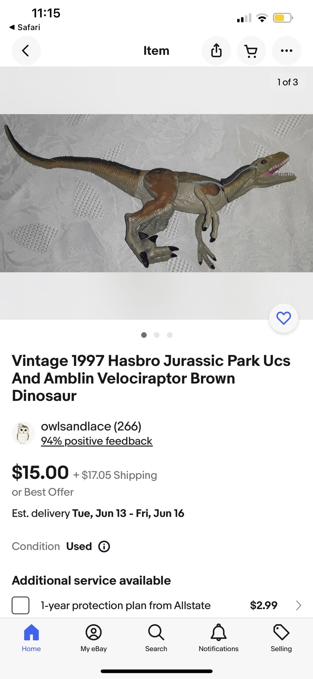 ucs & amblin hasbro Jurassic Park - U.C.S & Amblin action figure collectible - Main Image 4