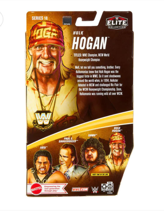 Legends Series #18 - Mattel (Hulk Hogan) action figure collectible - Main Image 2