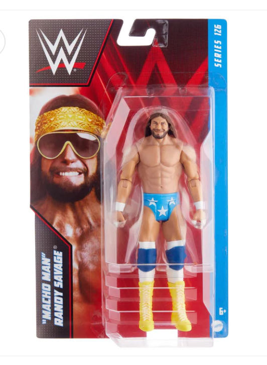 Basic Series #126 - Mattel Basic (Macho Man Randy Savage) action figure collectible - Main Image 1