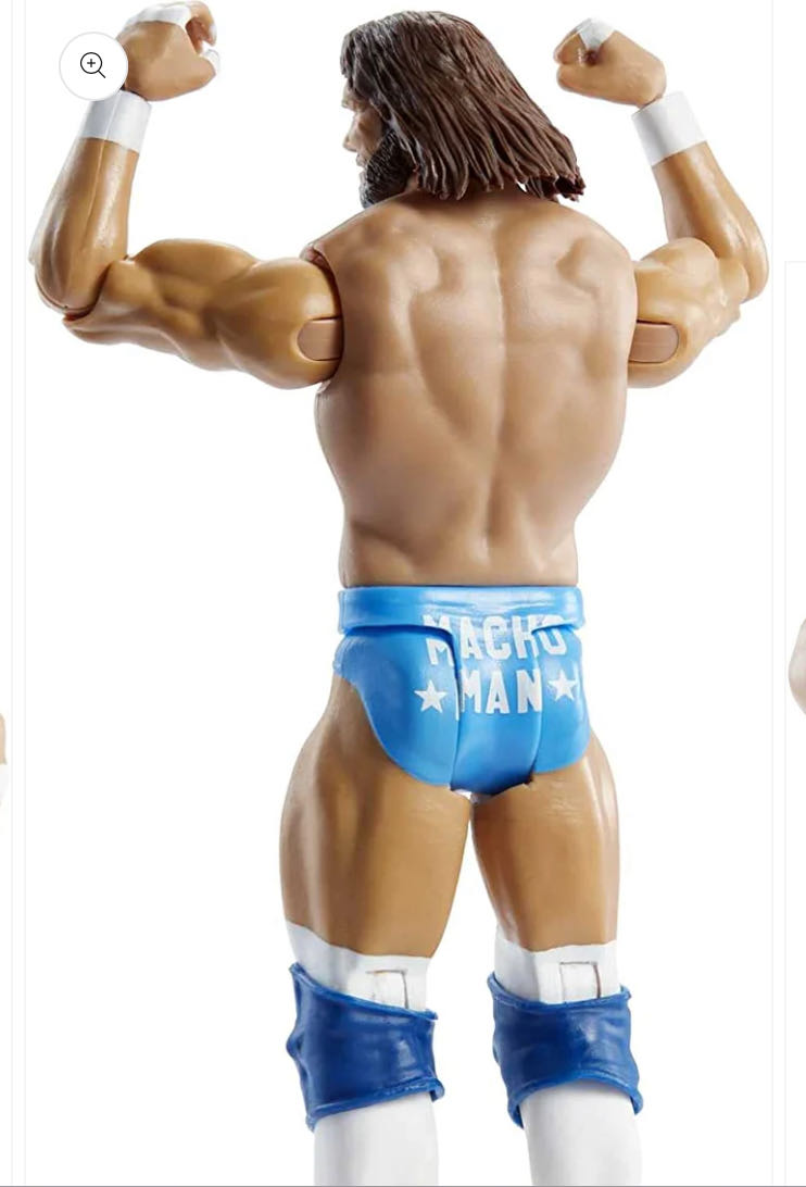 Basic Series #126 - Mattel Basic (Macho Man Randy Savage) action figure collectible - Main Image 4