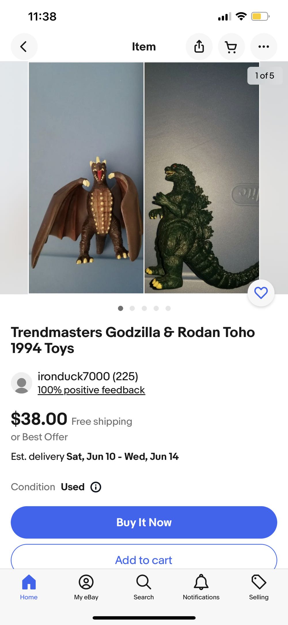 Rodan - Trendmasters, INC action figure collectible - Main Image 2