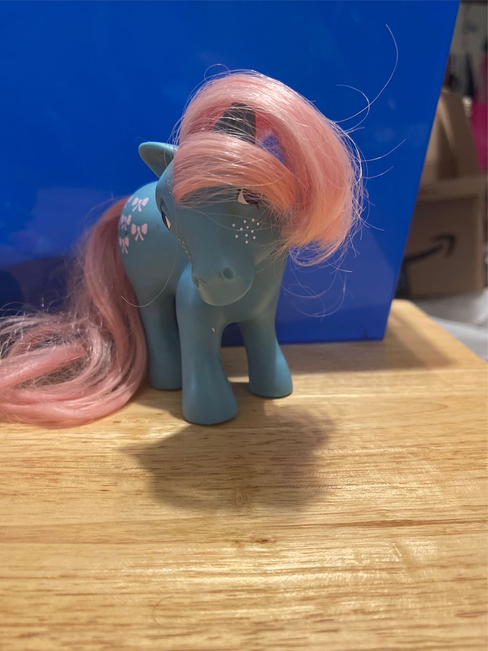 1980’s G1 Vintage My Little Pony Bow Tie (Earth Ponies) 242-13 - Hasbro action figure collectible - Main Image 2