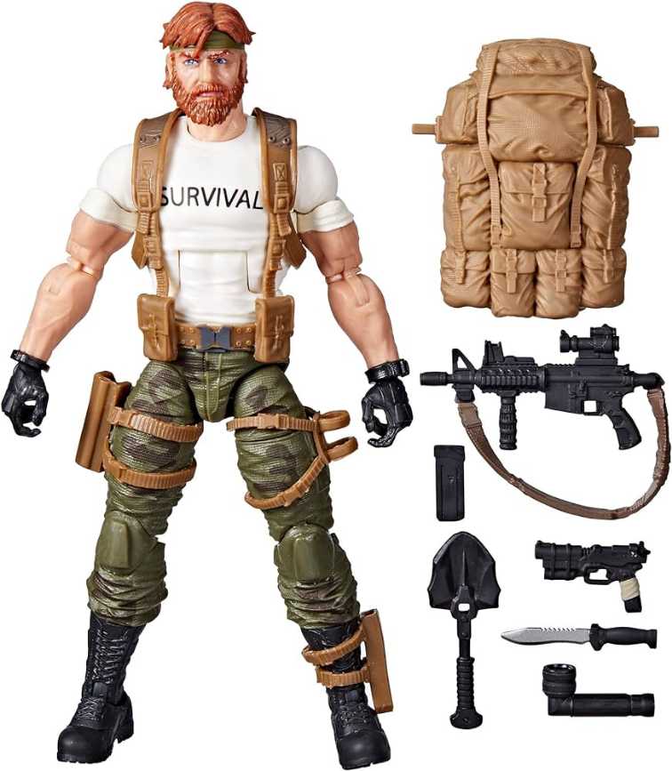63 Stewart “Outback” Sellkirk - Hasbro (G.I. Joe - Classified Series) action figure collectible [Barcode 5010994100483] - Main Image 2