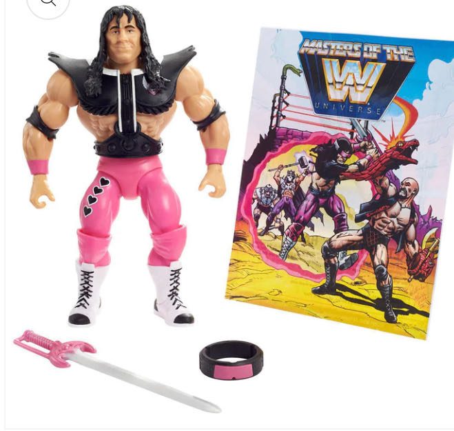 Motu Series #7 - Mattel Motu (Bret “The Hitman” Hart) action figure collectible - Main Image 3
