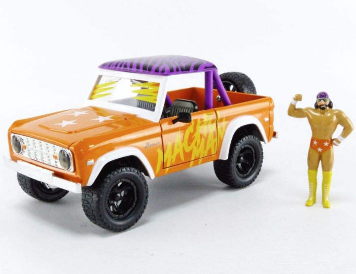 Jada Toys 73’ Ford Bronco - Jada Toys (Macho Man Randy Savage) action figure collectible - Main Image 2