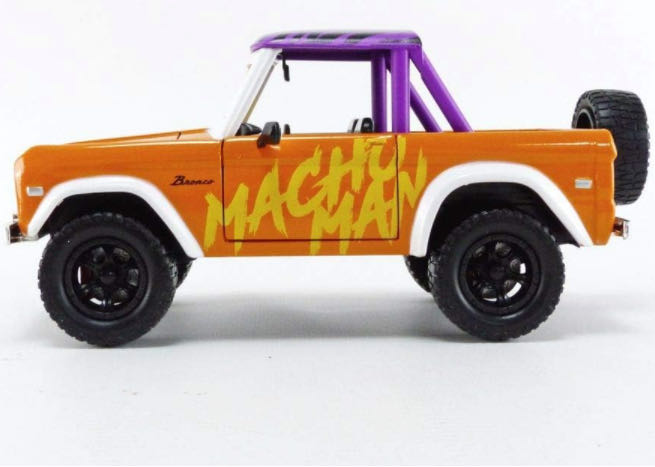 Jada Toys 73’ Ford Bronco - Jada Toys (Macho Man Randy Savage) action figure collectible - Main Image 3