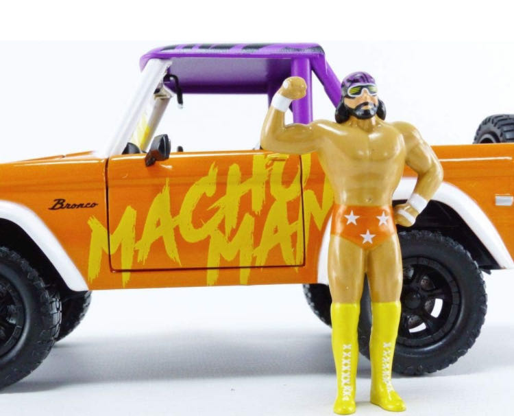 Jada Toys 73’ Ford Bronco - Jada Toys (Macho Man Randy Savage) action figure collectible - Main Image 4