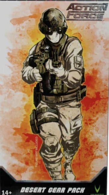 Valaverse Gear Pack Desert - Valaverse (Military) action figure collectible [Barcode 796520475908] - Main Image 2