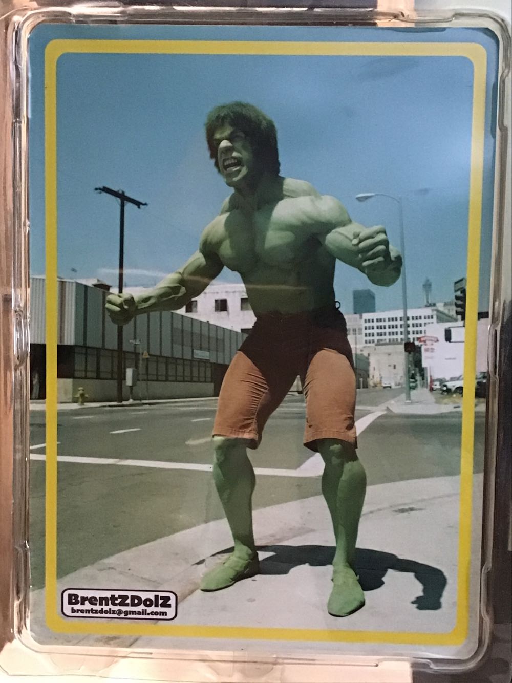 Brentz dollz Marvel Comics Incredible Hulk - Brentz Dolz (Custom Mego) action figure collectible - Main Image 2