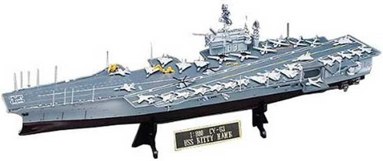 U.S.S. KITTY HAWK - Academy (Model Kit) action figure collectible [Barcode 603550014444] - Main Image 2
