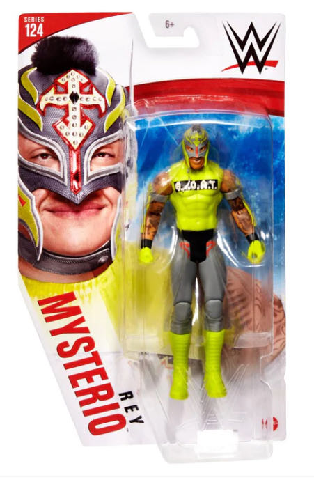 Basic Series #124 - Mattel (Rey Mysterio) action figure collectible - Main Image 1