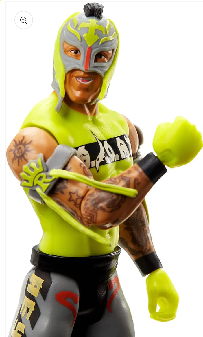 Basic Series #124 - Mattel (Rey Mysterio) action figure collectible - Main Image 4