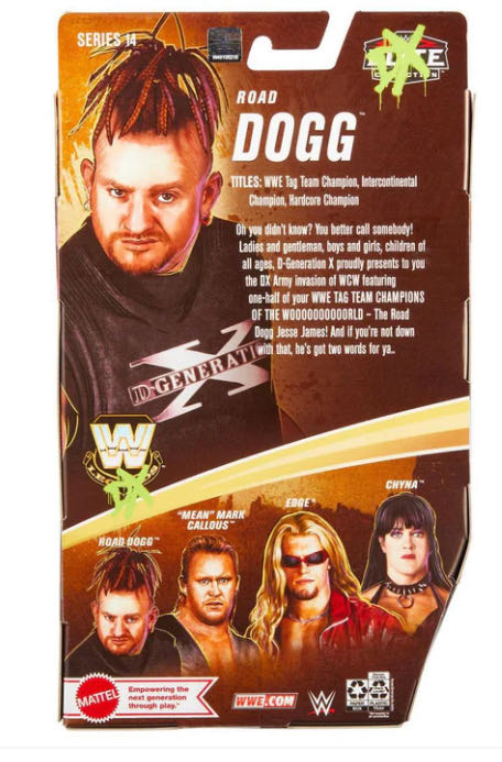 Legends Series #14 - Mattel (Road Dogg) action figure collectible - Main Image 2