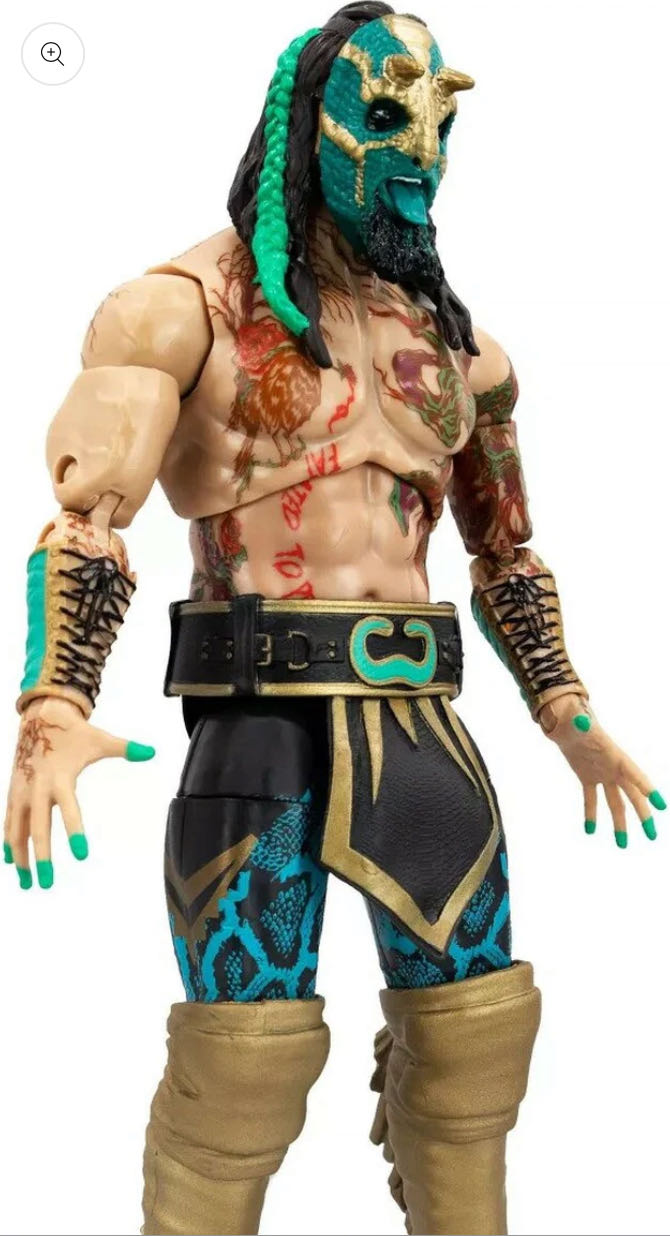 Unrivaled Series #5 - Jazwares AEW (Luchasaurus) action figure collectible - Main Image 3