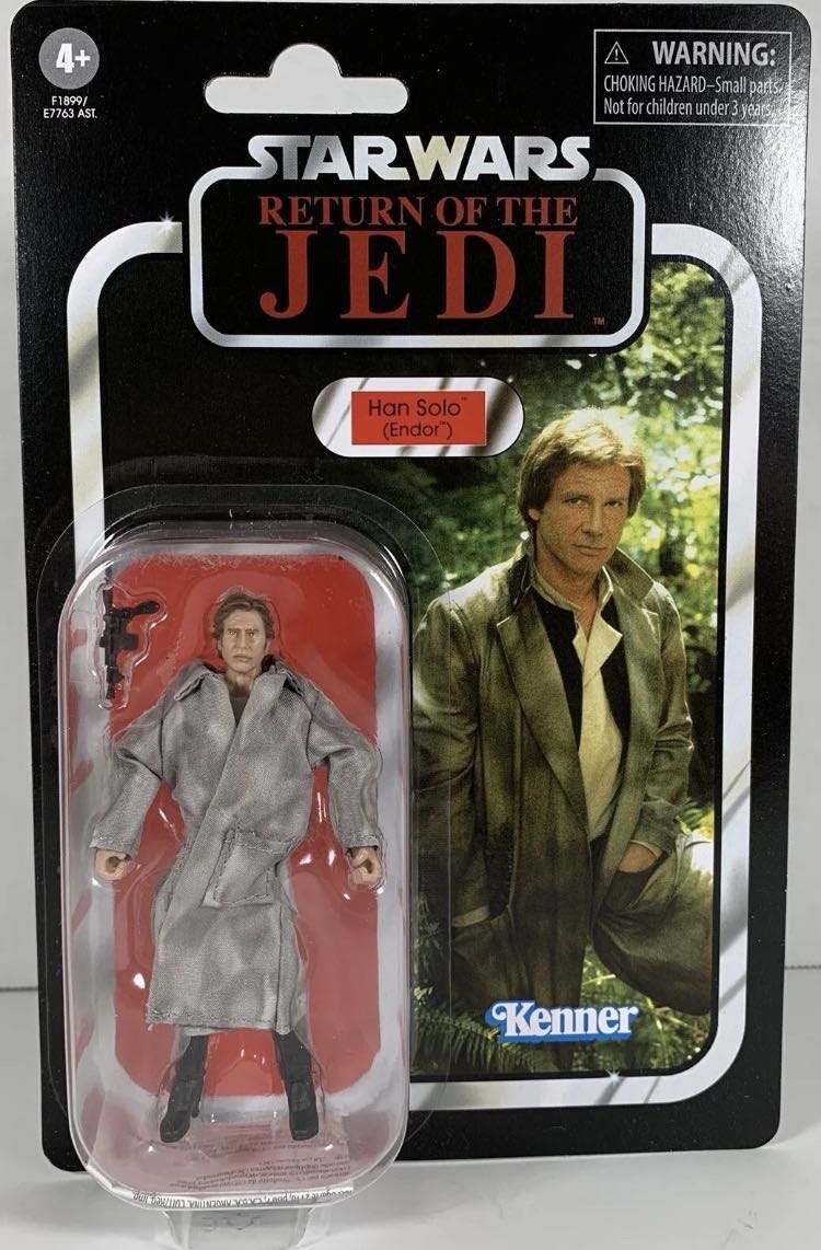 Han Solo (Endor) VC62 - Hasbro (Star Wars Episode VI: Return of the Jedi) action figure collectible - Main Image 1