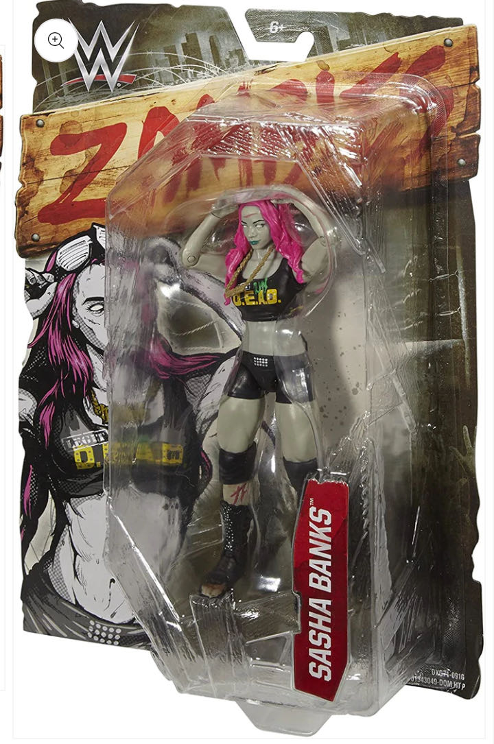 Zombie Series #2 - Mattel Basic (Sasha Banks) action figure collectible - Main Image 2