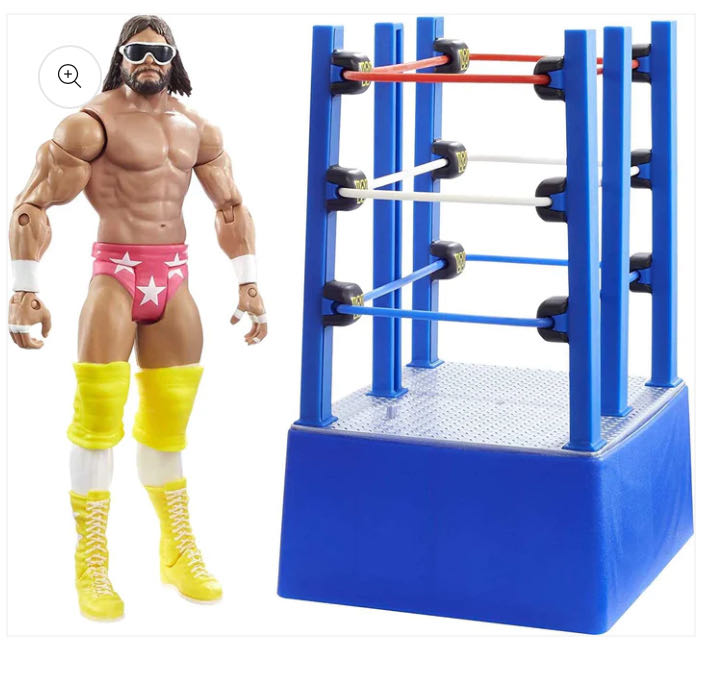 Wrestlemania 37 Exclusive - Mattel Basic (Macho Man Randy Savage) action figure collectible - Main Image 2