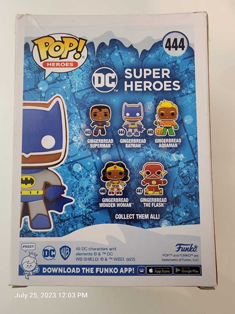 Batman Gingerbread Funko 444  action figure collectible [Barcode 889698643252] - Main Image 3
