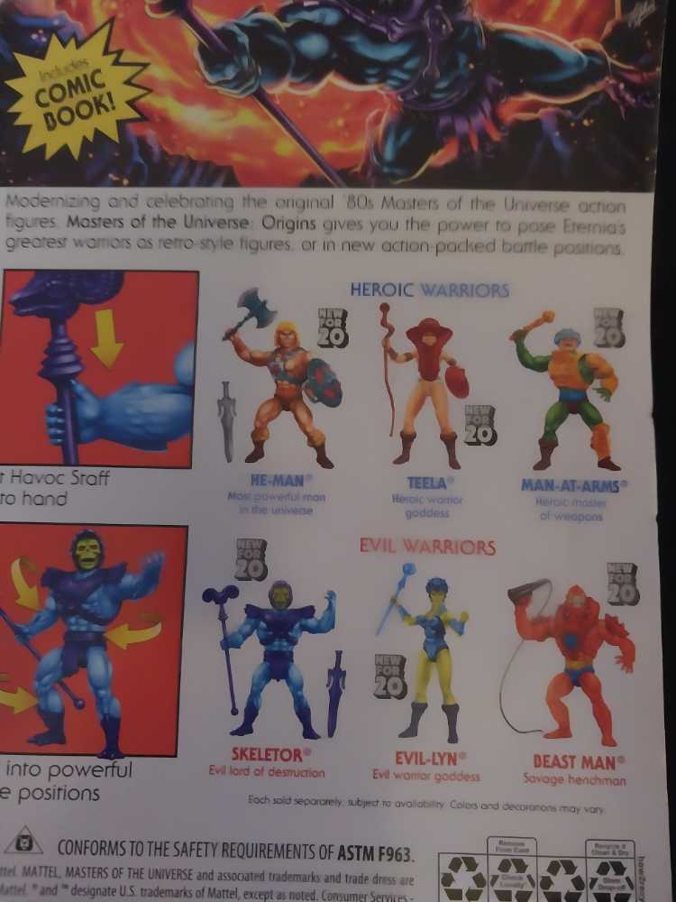 Skeletor - Mattel (Masters Of The Universe - Origins) action figure collectible - Main Image 2